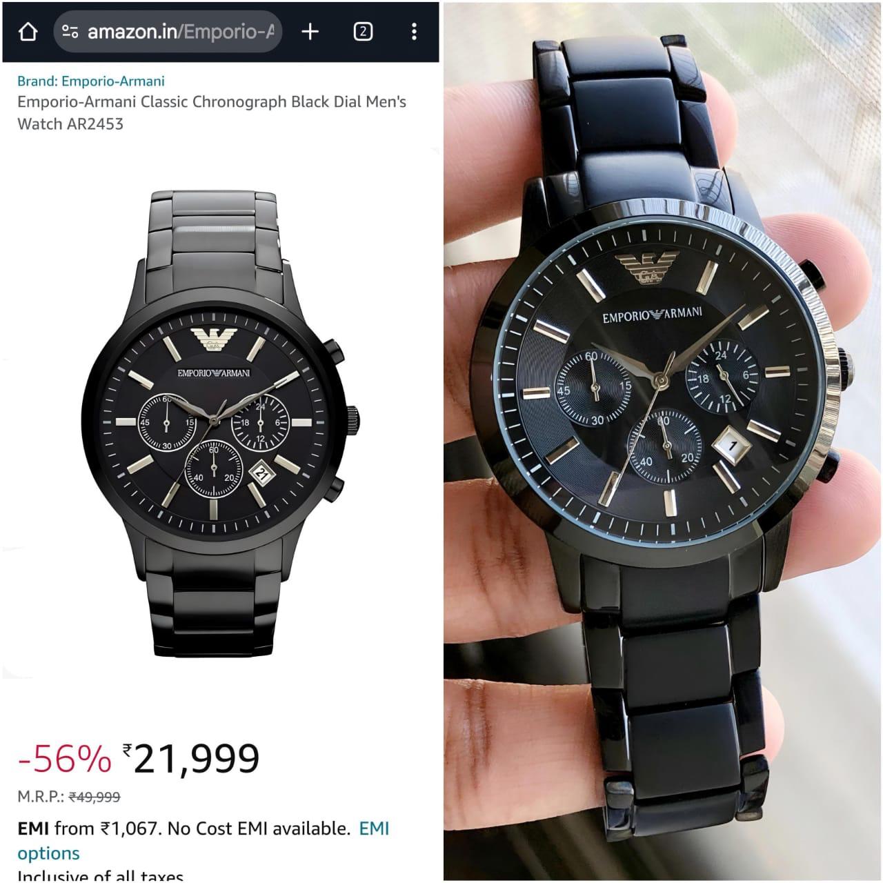 Emporio Armani Renato AR2453 wristwatch